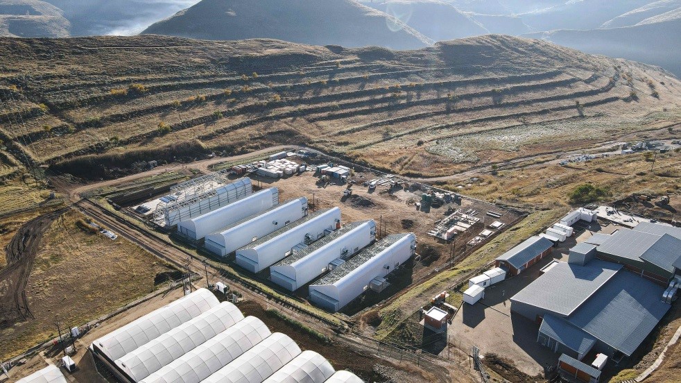 MG Health cannabis production facility in Lesotho. - Medical Cannabis