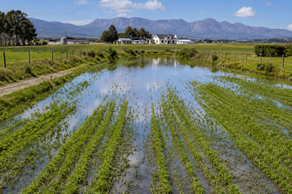 Open-field crop roots developing in balanced soil after vital micronised lime soil correction
